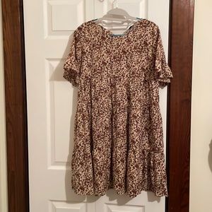 UPDATED SHEIN patterned dress NEVER WORN